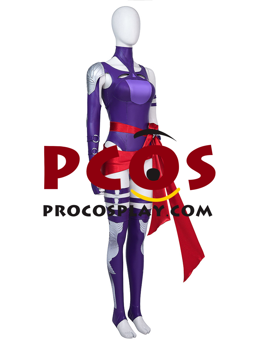 Game Rivals Psylocke Cosplay Costume C09335