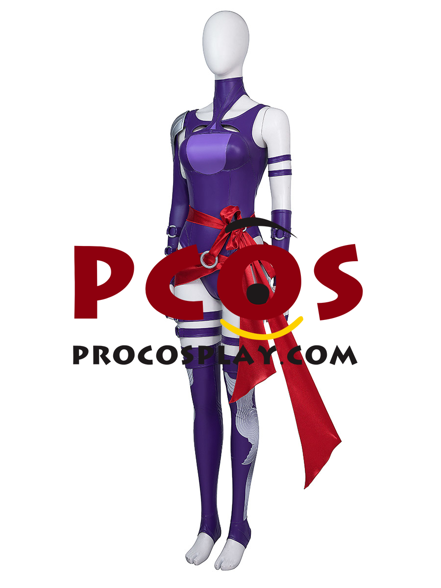 Game Rivals Psylocke Cosplay Costume C09335