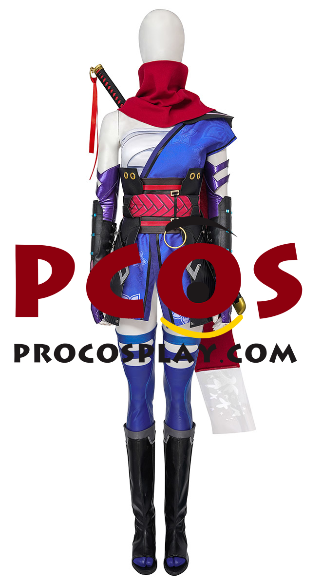 (image for) Game Rivals Psylocke The Telepathic Ninja Cosplay Costume C09334