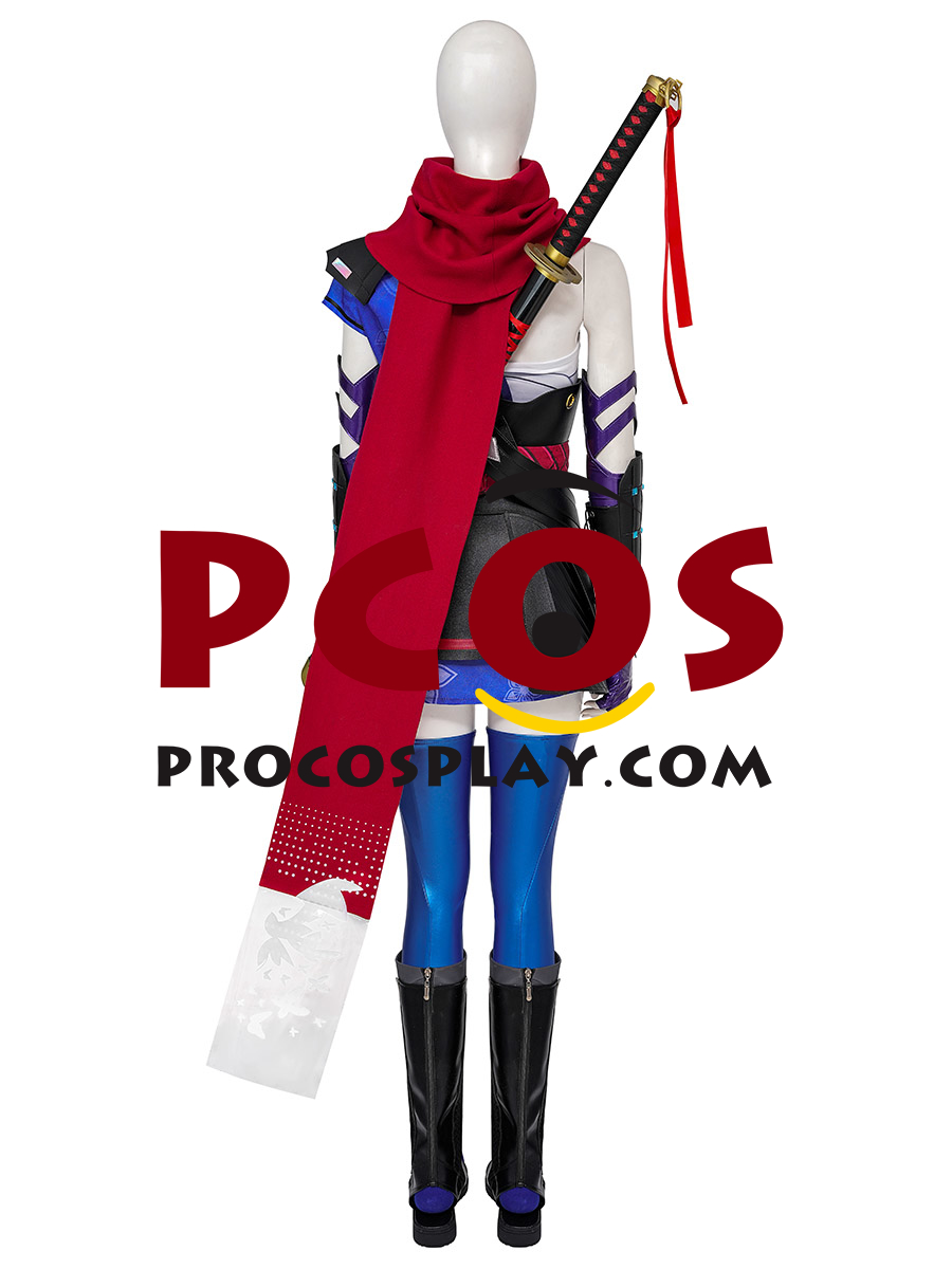 Game Rivals Psylocke The Telepathic Ninja Cosplay Costume C09334