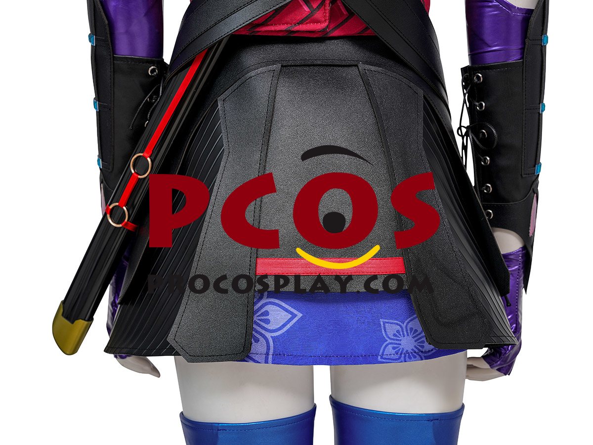 Game Rivals Psylocke The Telepathic Ninja Cosplay Costume C09334