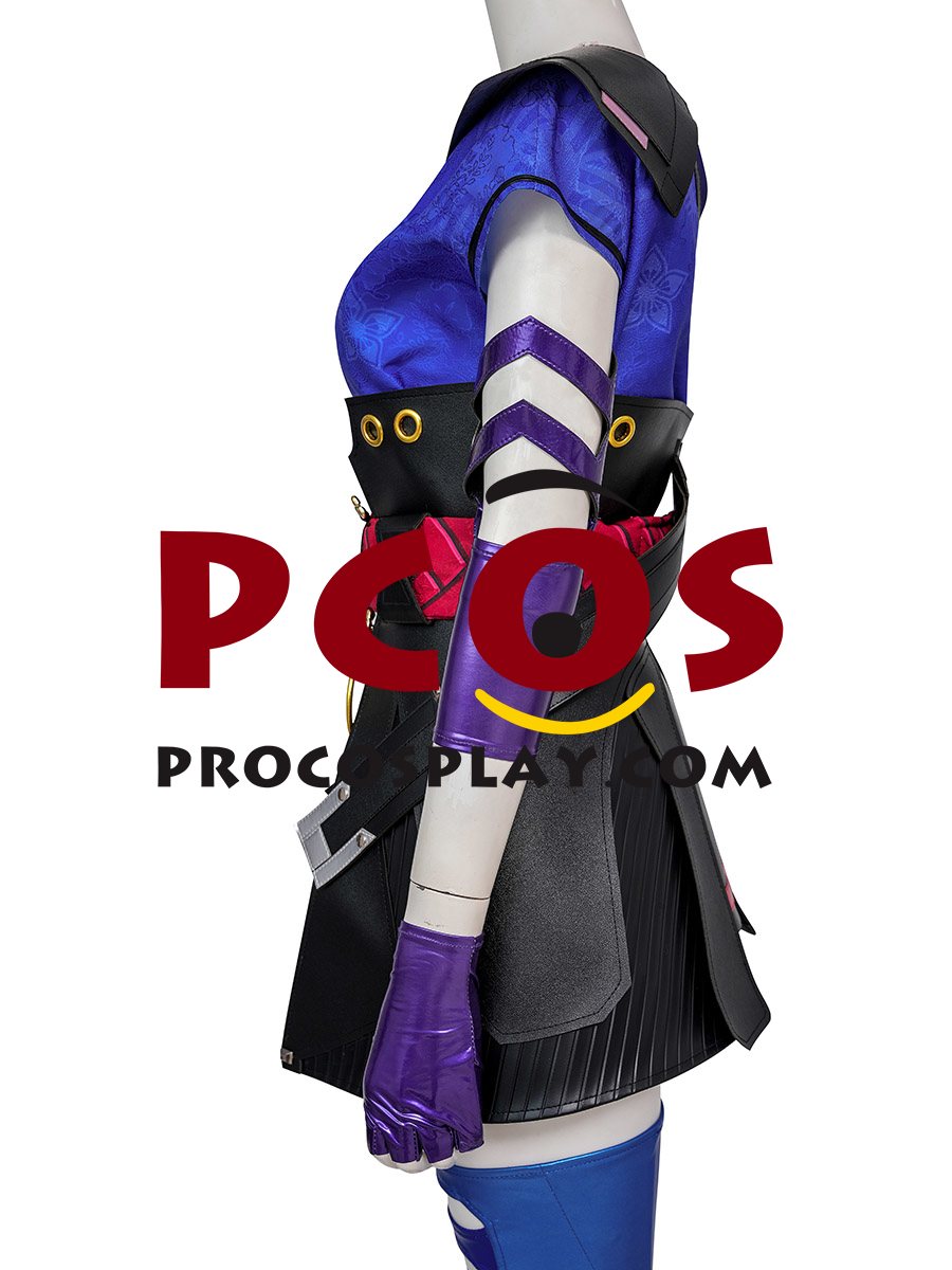 Game Rivals Psylocke The Telepathic Ninja Cosplay Costume C09334