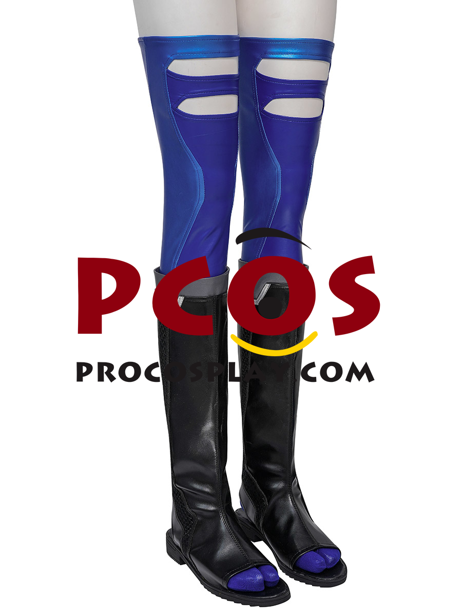 Game Rivals Psylocke The Telepathic Ninja Cosplay Boots C09334