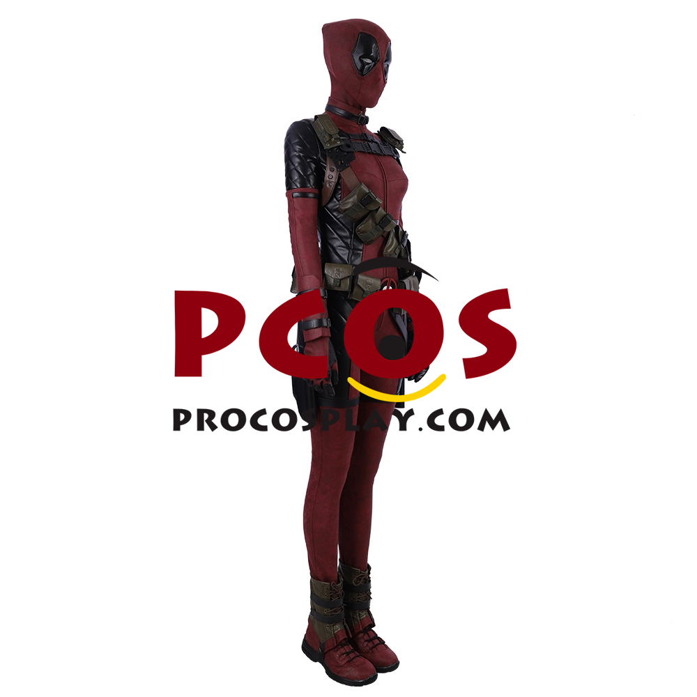 Lady Deadpool Wanda Wilson Cosplay Costume mp004219