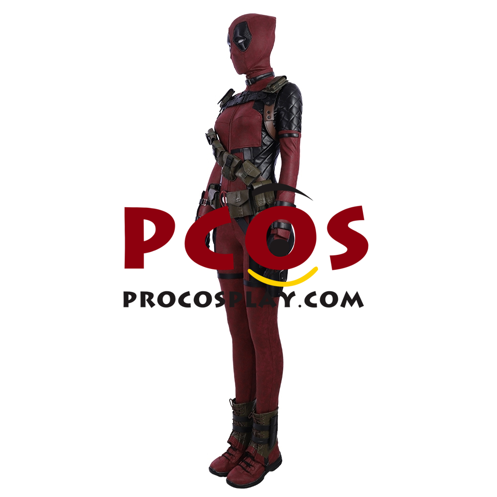 Lady Deadpool Wanda Wilson Cosplay Costume mp004219