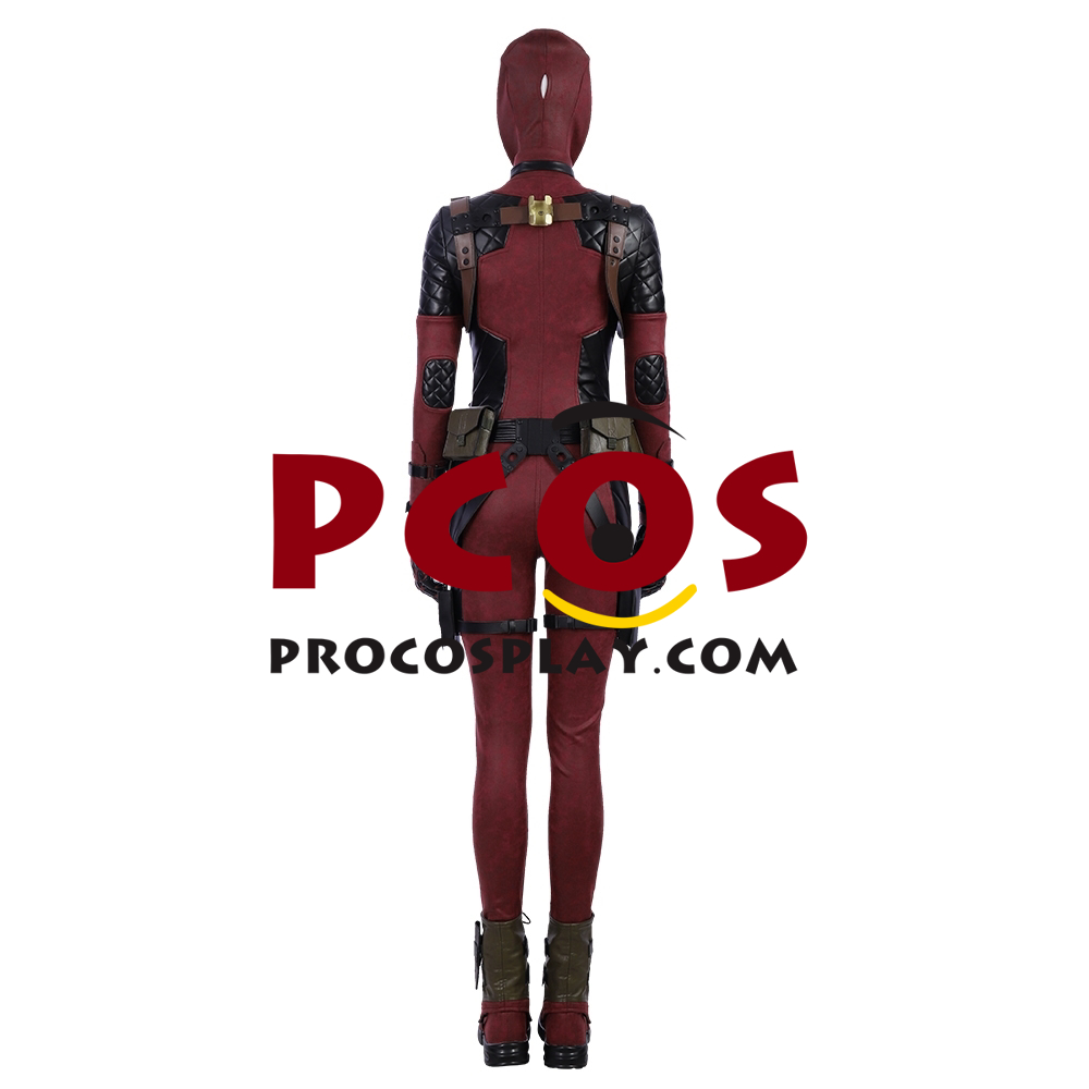 Lady Deadpool Wanda Wilson Cosplay Costume mp004219