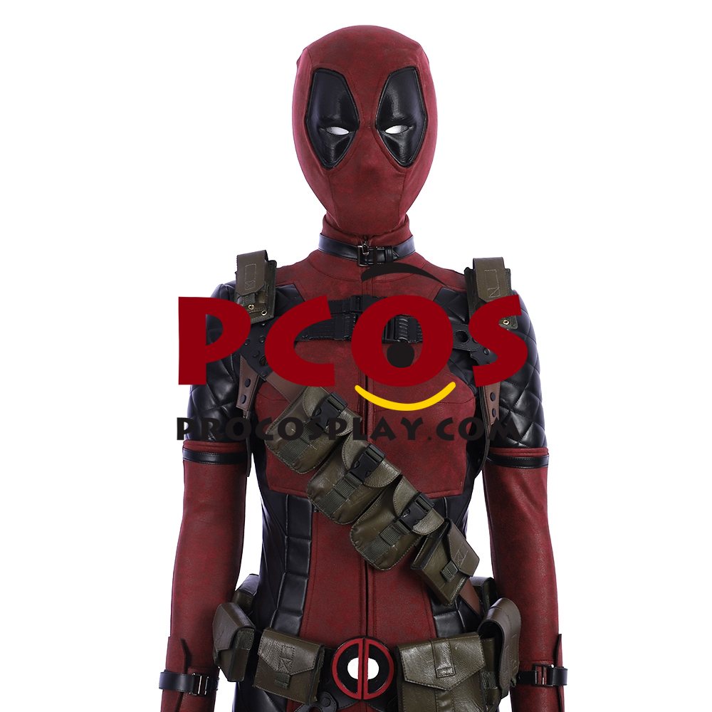 Lady Deadpool Wanda Wilson Cosplay Costume mp004219