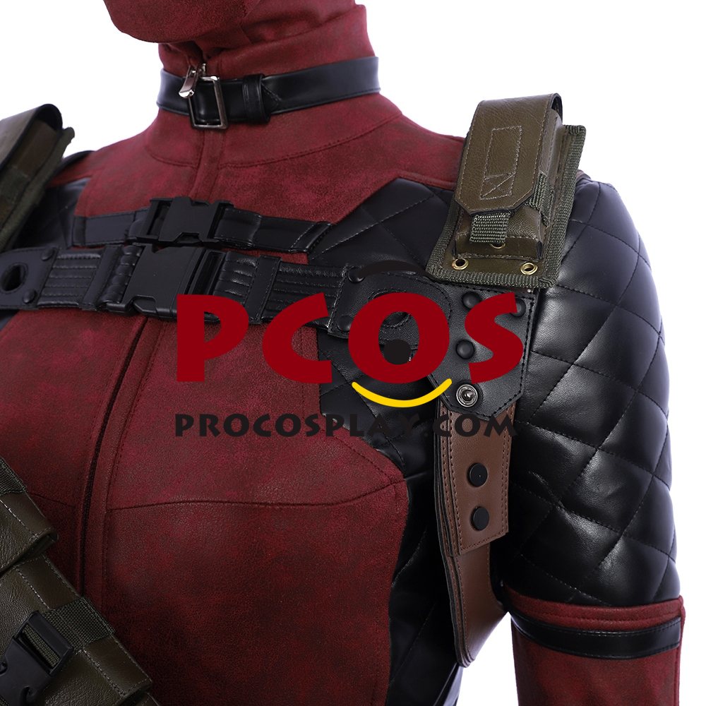 Lady Deadpool Wanda Wilson Cosplay Costume mp004219