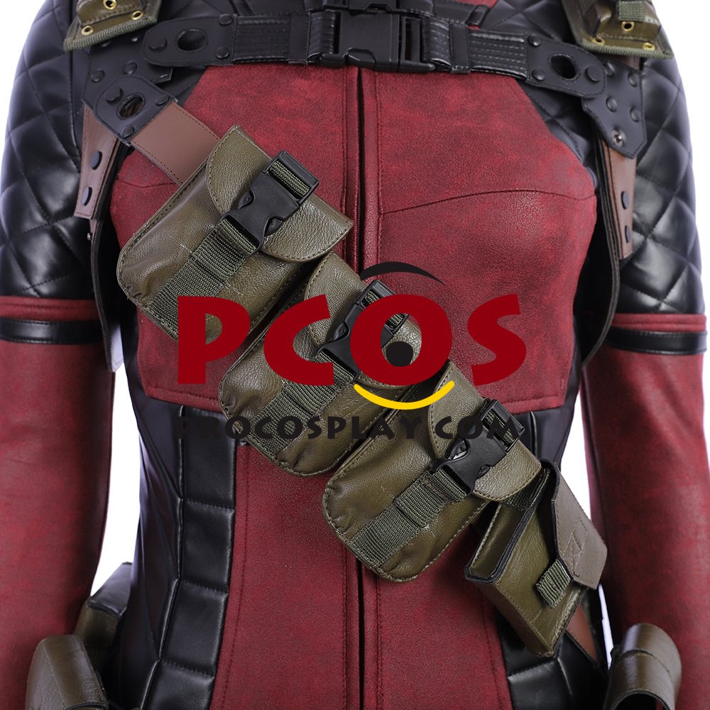 Lady Deadpool Wanda Wilson Cosplay Costume mp004219