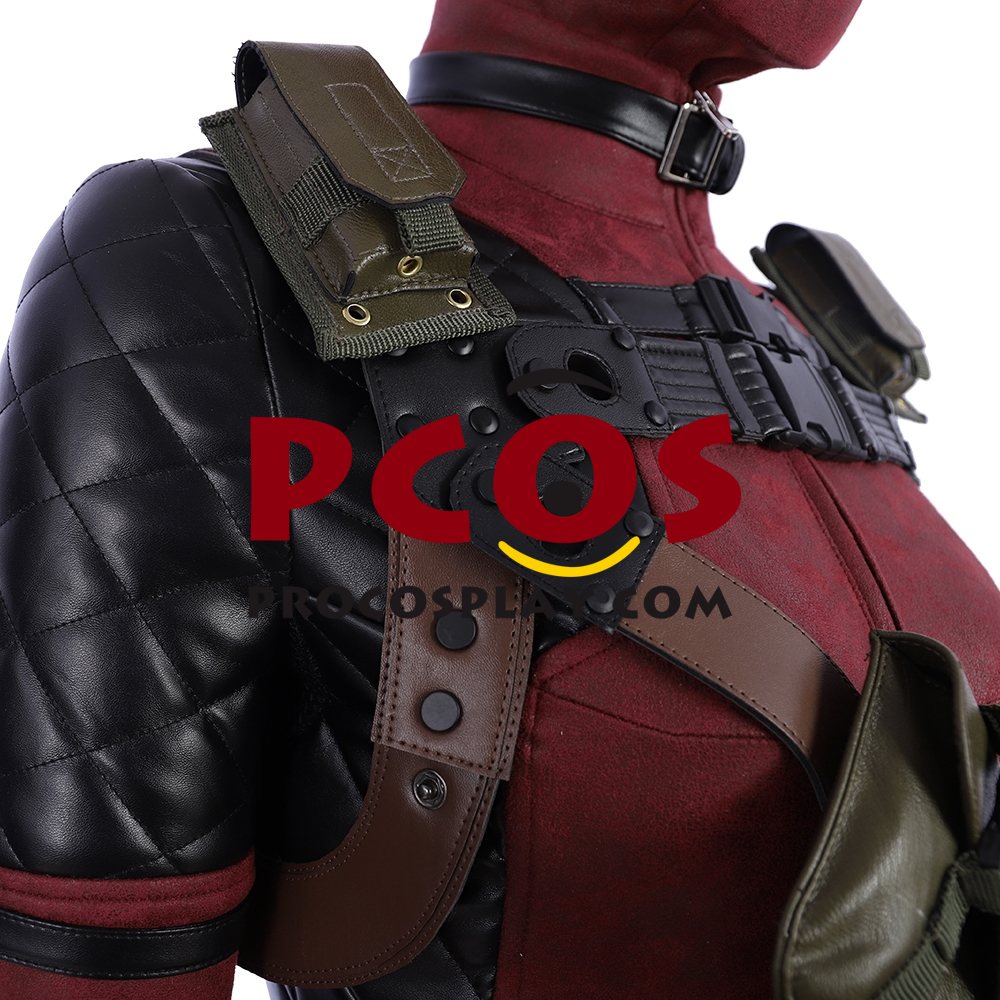 Lady Deadpool Wanda Wilson Cosplay Costume mp004219