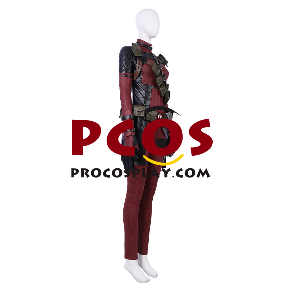 Lady Deadpool Wanda Wilson Cosplay Costume mp004219