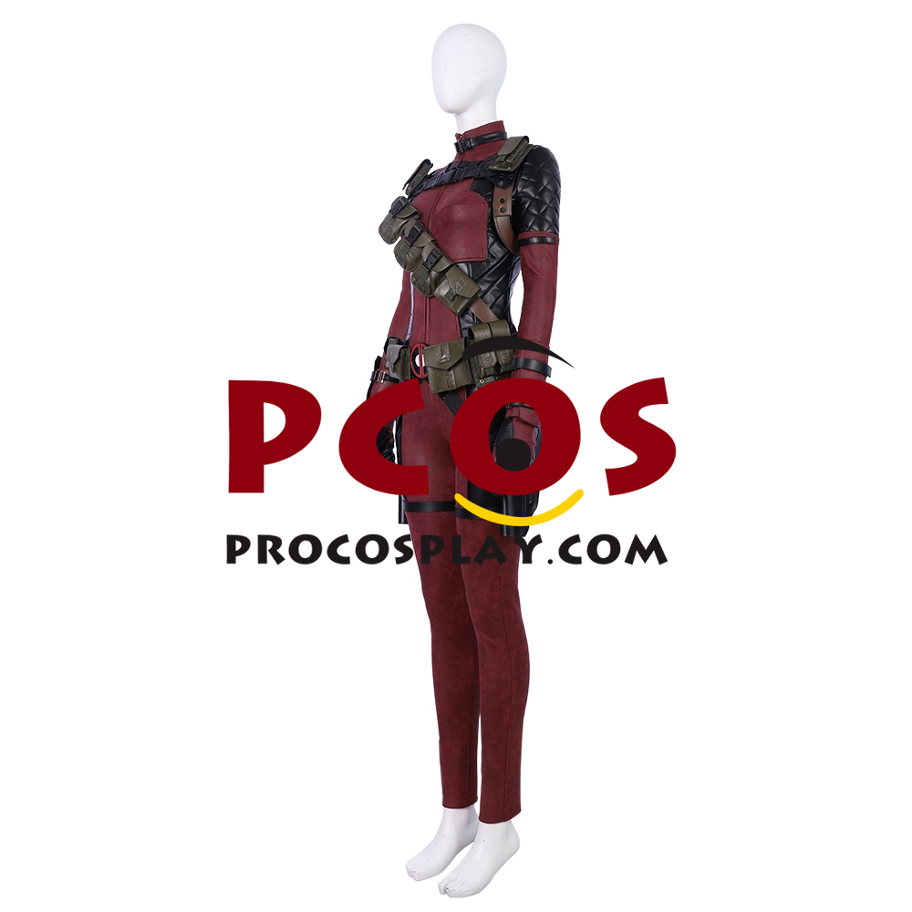 Lady Deadpool Wanda Wilson Cosplay Costume mp004219