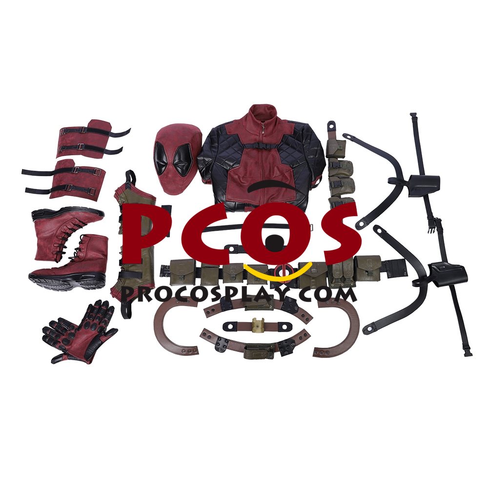 Lady Deadpool Wanda Wilson Cosplay Costume mp004219