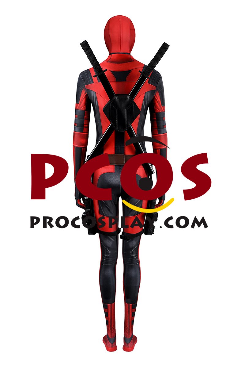 Deadpool 3 Deadpool & Wolverine Lady Deadpool Wanda Wilson Cosplay Costume C09270