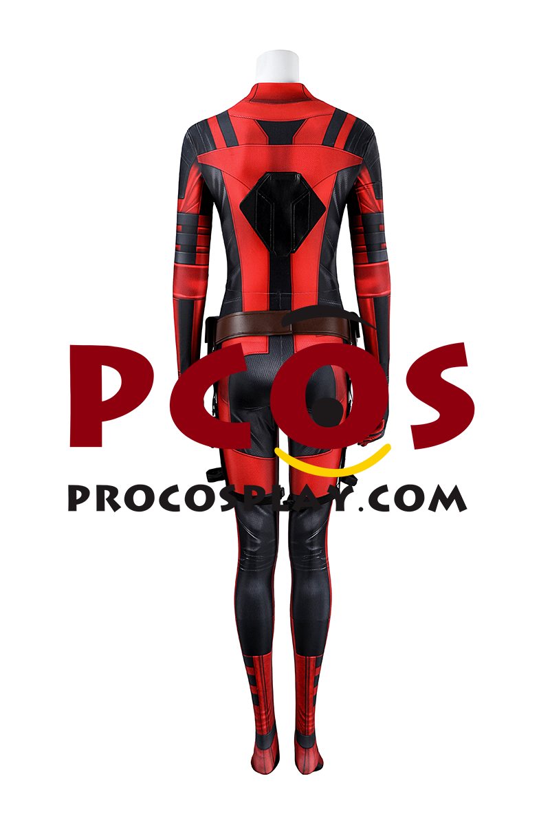 Deadpool 3 Deadpool & Wolverine Lady Deadpool Wanda Wilson Cosplay Costume C09270