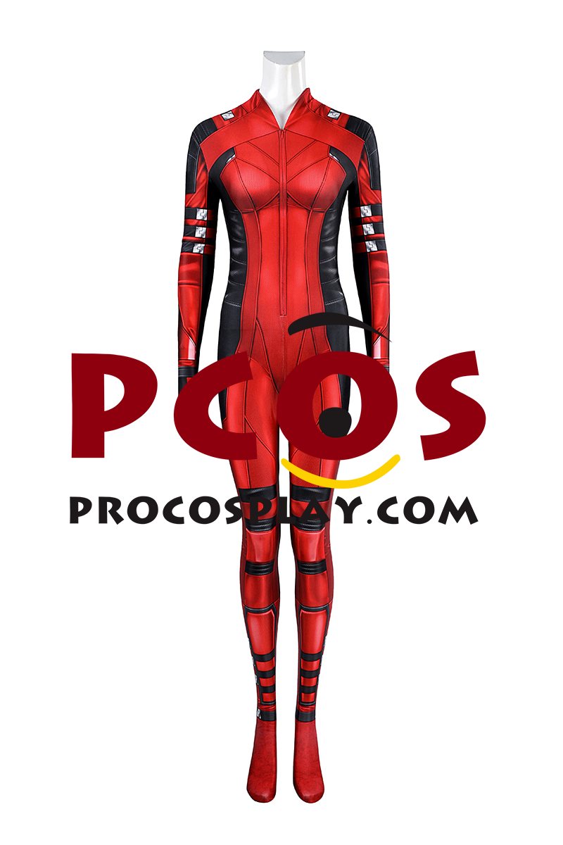Deadpool 3 Deadpool & Wolverine Lady Deadpool Wanda Wilson Cosplay Costume C09270