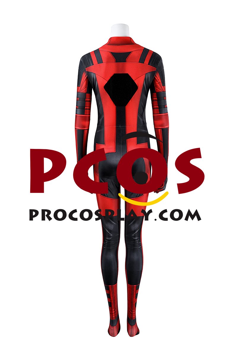 Deadpool 3 Deadpool & Wolverine Lady Deadpool Wanda Wilson Cosplay Costume C09270