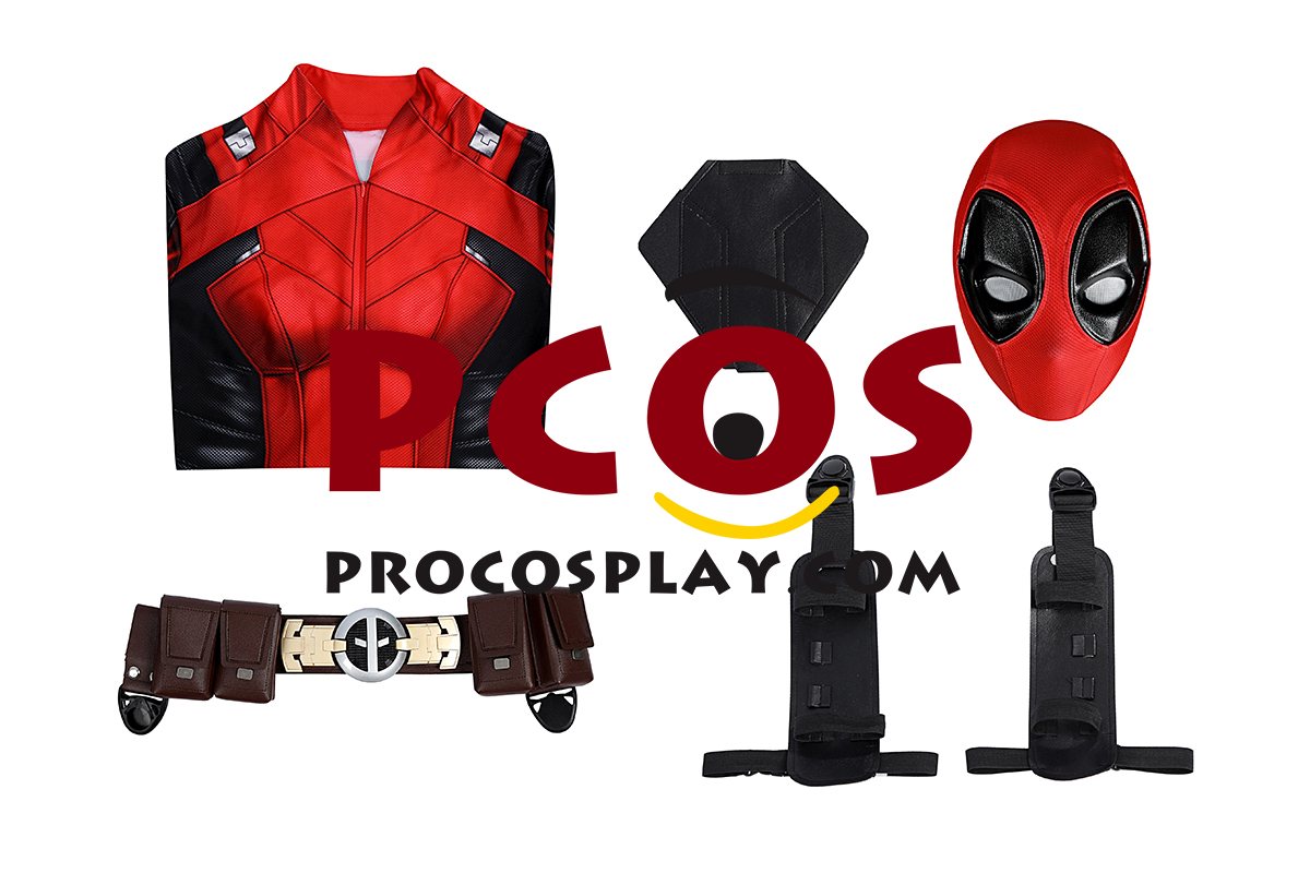 Deadpool 3 Deadpool & Wolverine Lady Deadpool Wanda Wilson Cosplay Costume C09270