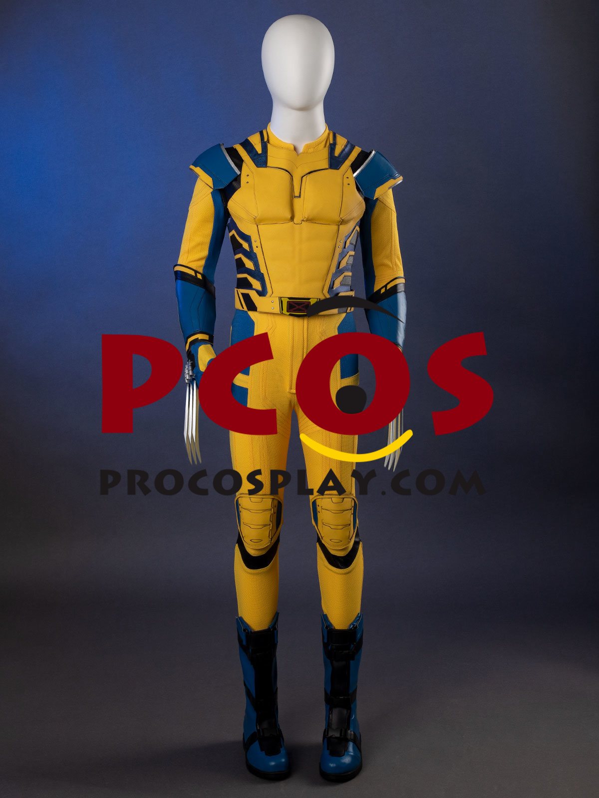 Deadpool 3 James Howlett Wolverine Cosplay Costume for Kids C09419 (image for) Deadpool 3 James Howlett Wolverine Cosplay Costume for Kids C09419
