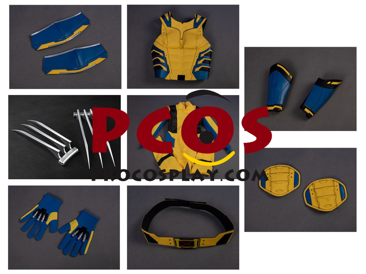 Deadpool 3 James Howlett Wolverine Cosplay Costume for Kids C09419