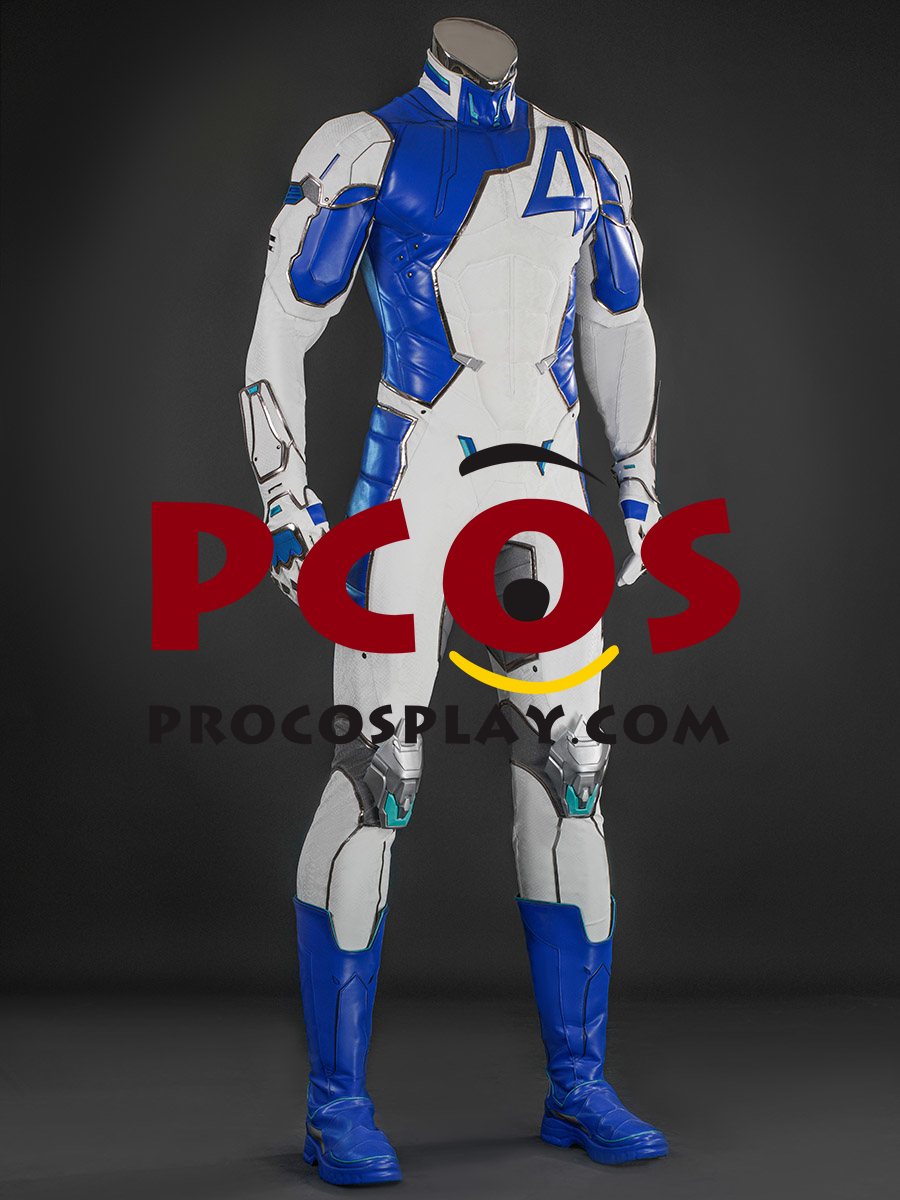 Game Rivals Mr Fantastic Reed Richards Cosplay Costume Updated Version C09459