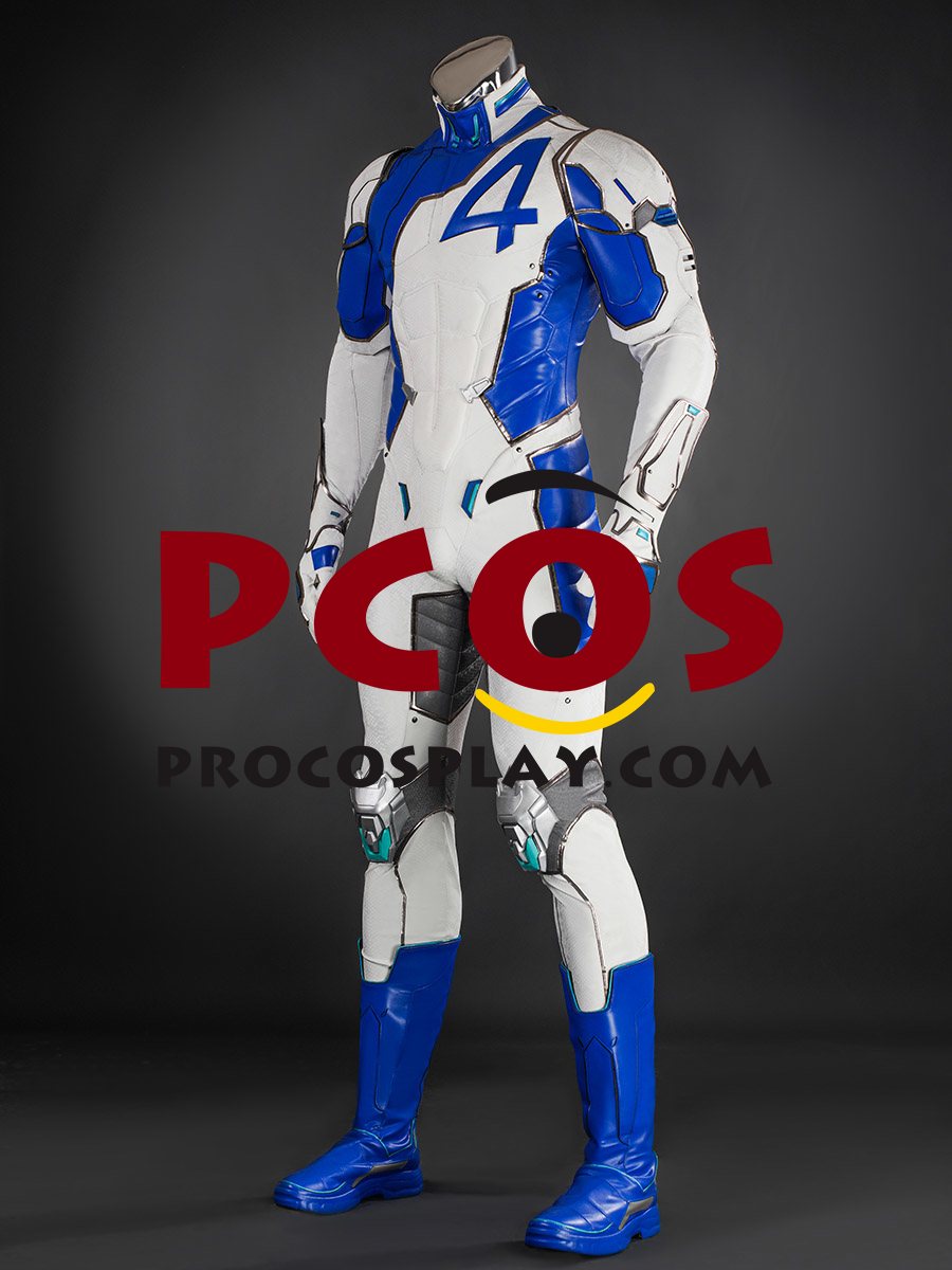 Game Rivals Mr Fantastic Reed Richards Cosplay Costume Updated Version C09459