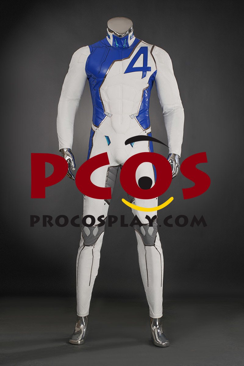 Game Rivals Mr Fantastic Reed Richards Cosplay Costume Updated Version C09459
