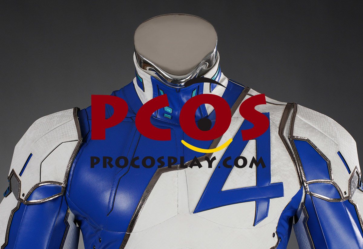 Game Rivals Mr Fantastic Reed Richards Cosplay Costume Updated Version C09459