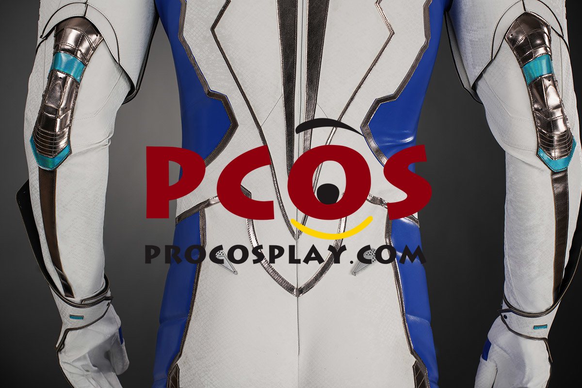 Game Rivals Mr Fantastic Reed Richards Cosplay Costume Updated Version C09459