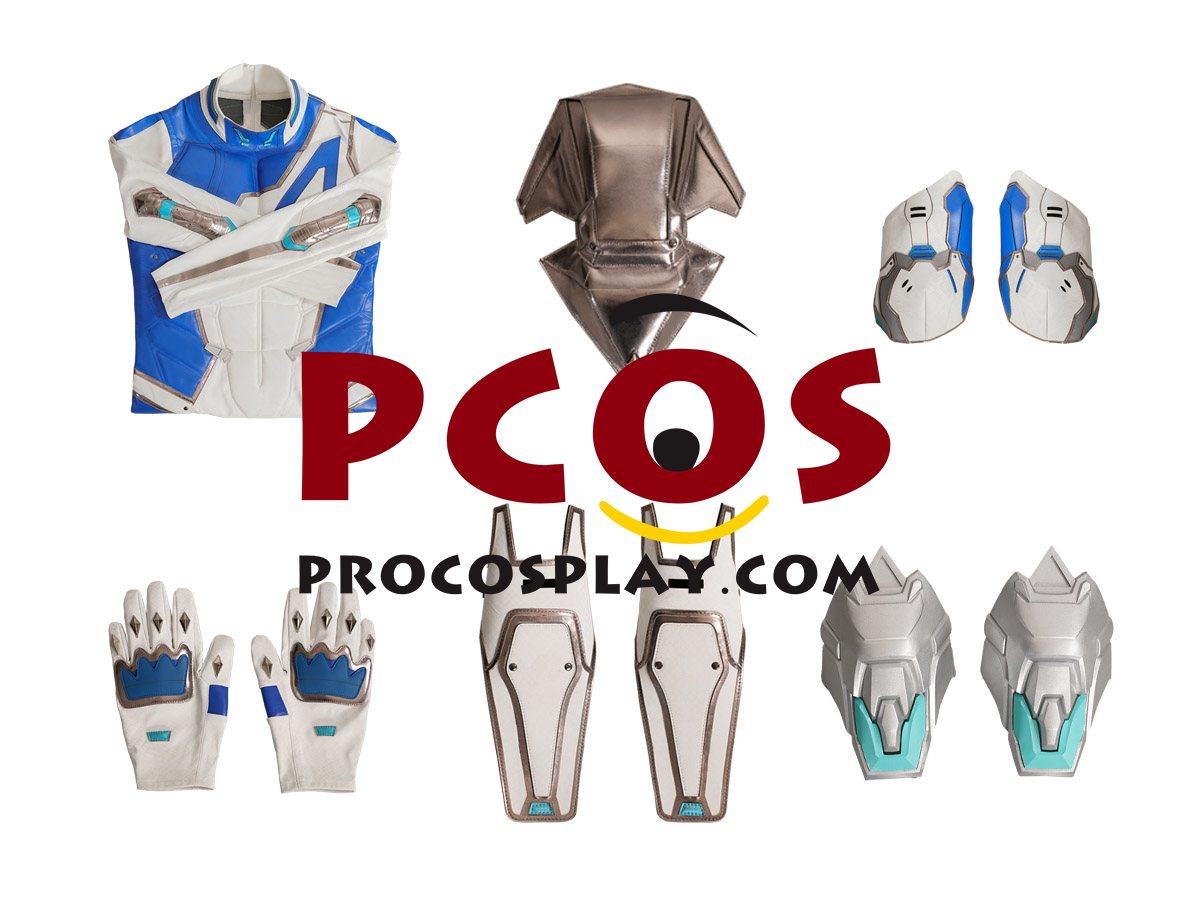 Game Rivals Mr Fantastic Reed Richards Cosplay Costume Updated Version C09459