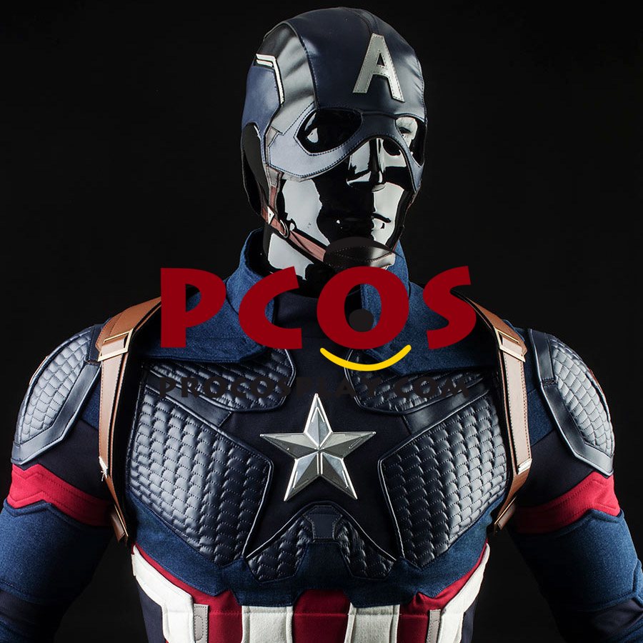 (image for) Ready to Ship Endgame Captain America Steve Rogers Cosplay Helmet mp004310