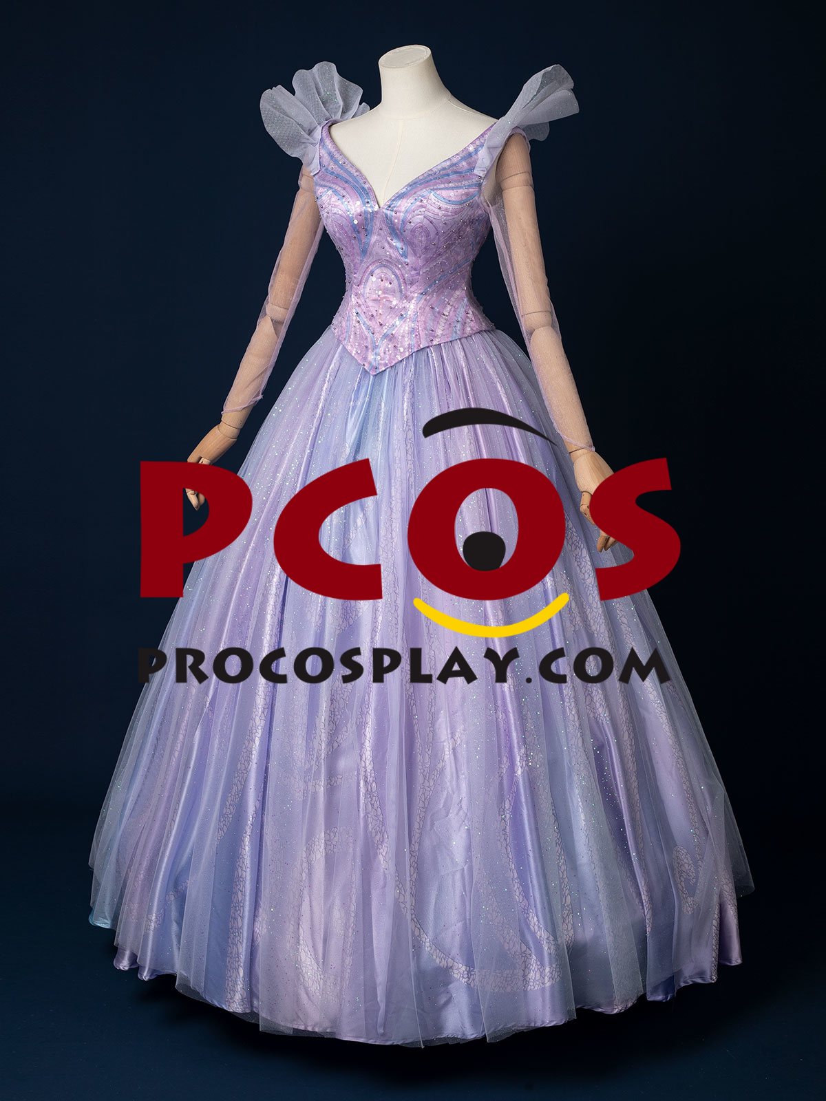 Ready to Ship Princess Purple Dress Cosplay Costume FY0195
