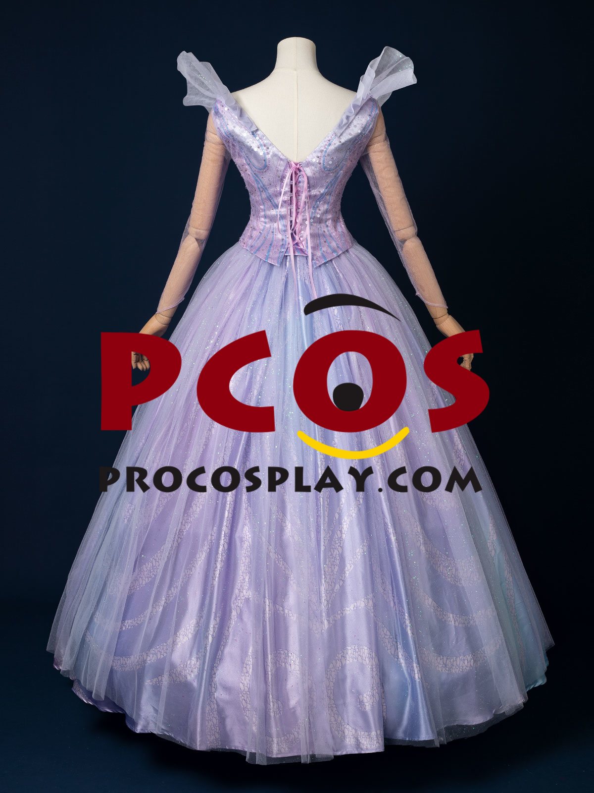 Ready to Ship Princess Purple Dress Cosplay Costume FY0195