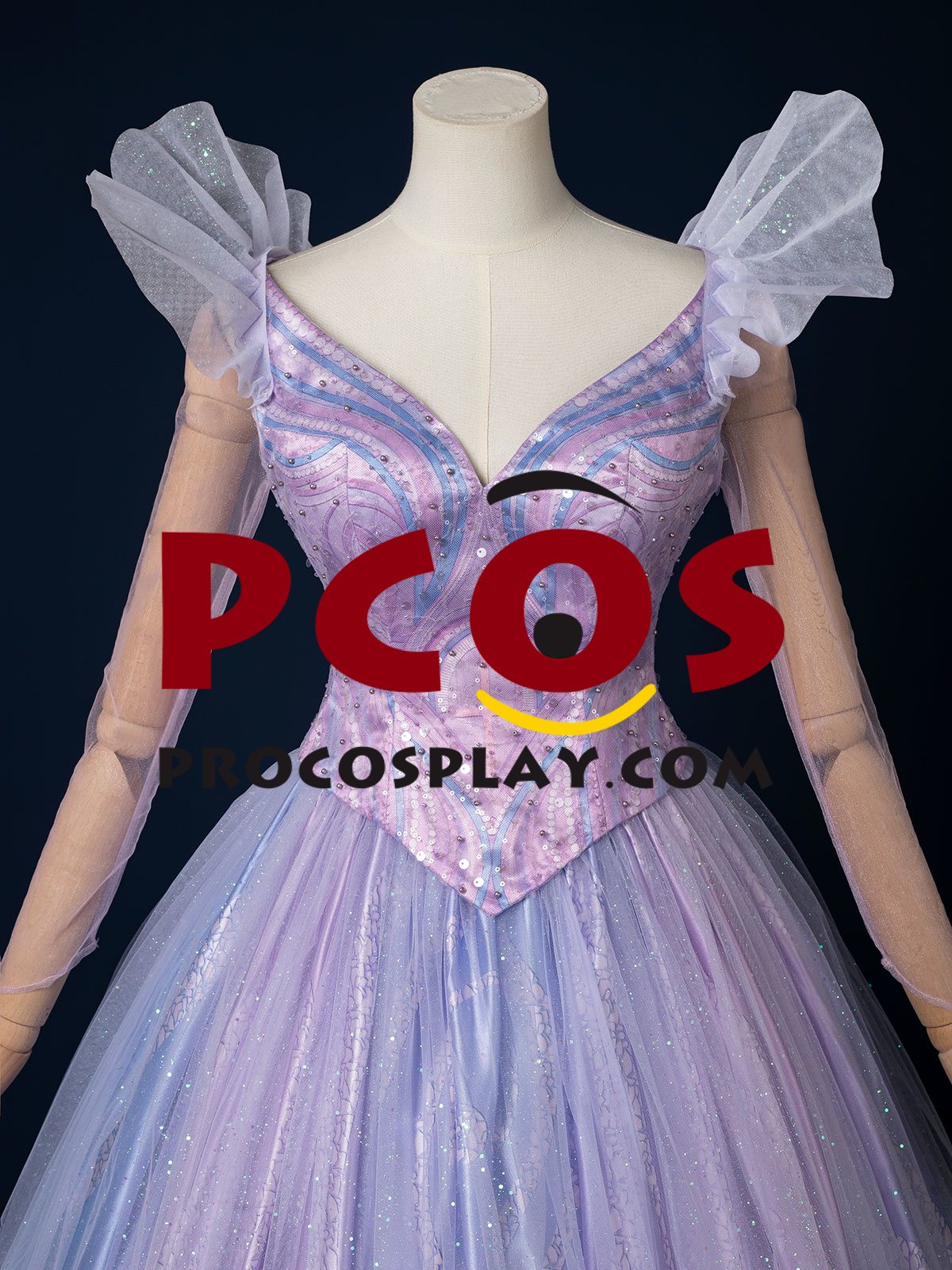 Ready to Ship Princess Purple Dress Cosplay Costume FY0195