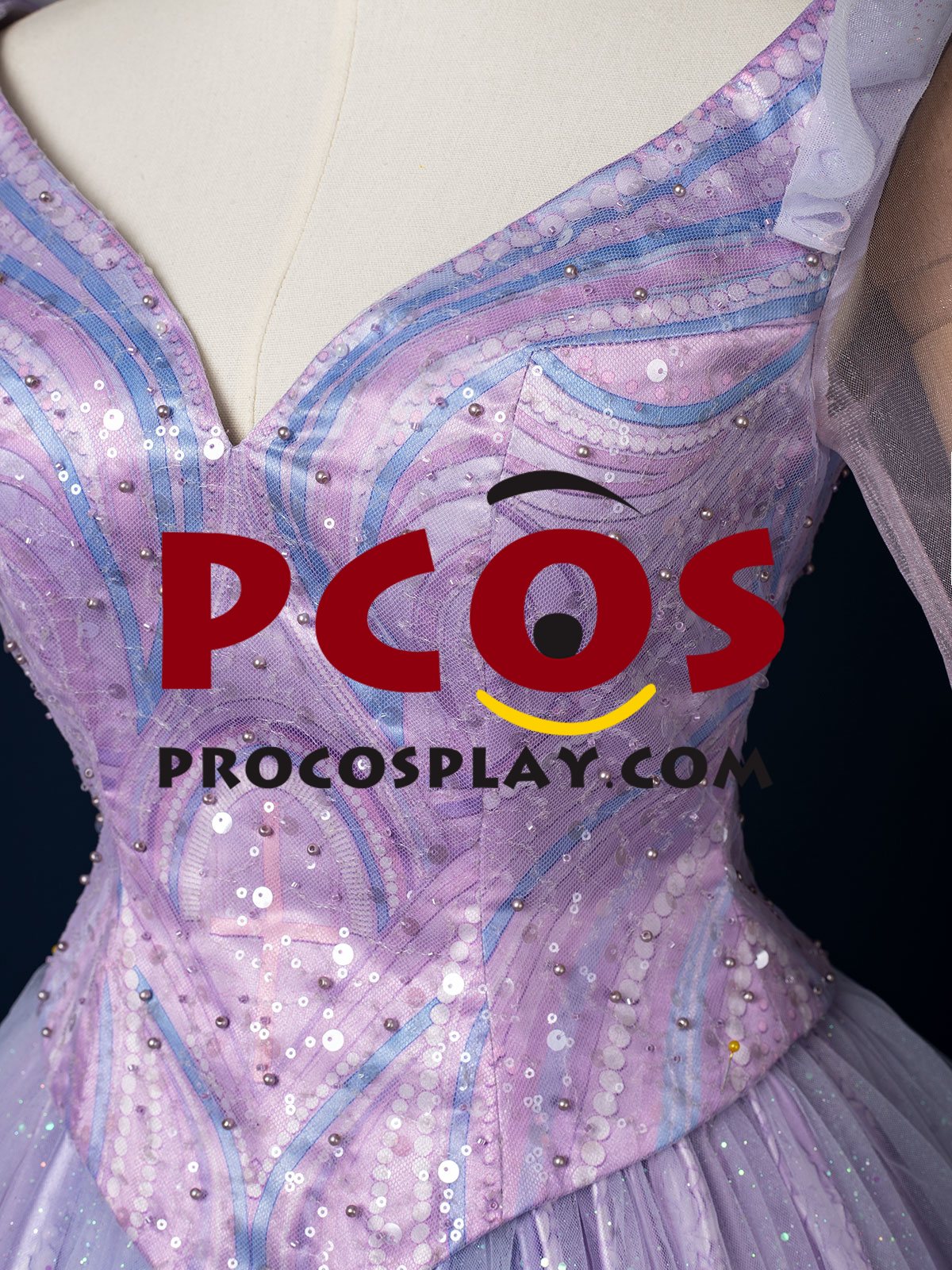 Ready to Ship Princess Purple Dress Cosplay Costume FY0195