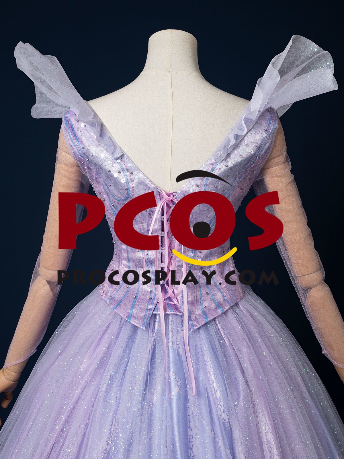 Ready to Ship Princess Purple Dress Cosplay Costume FY0195