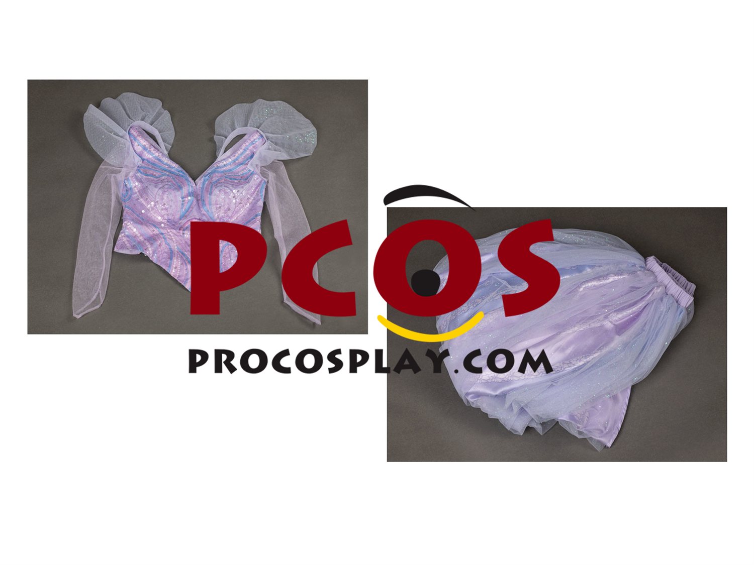 Ready to Ship Princess Purple Dress Cosplay Costume FY0195