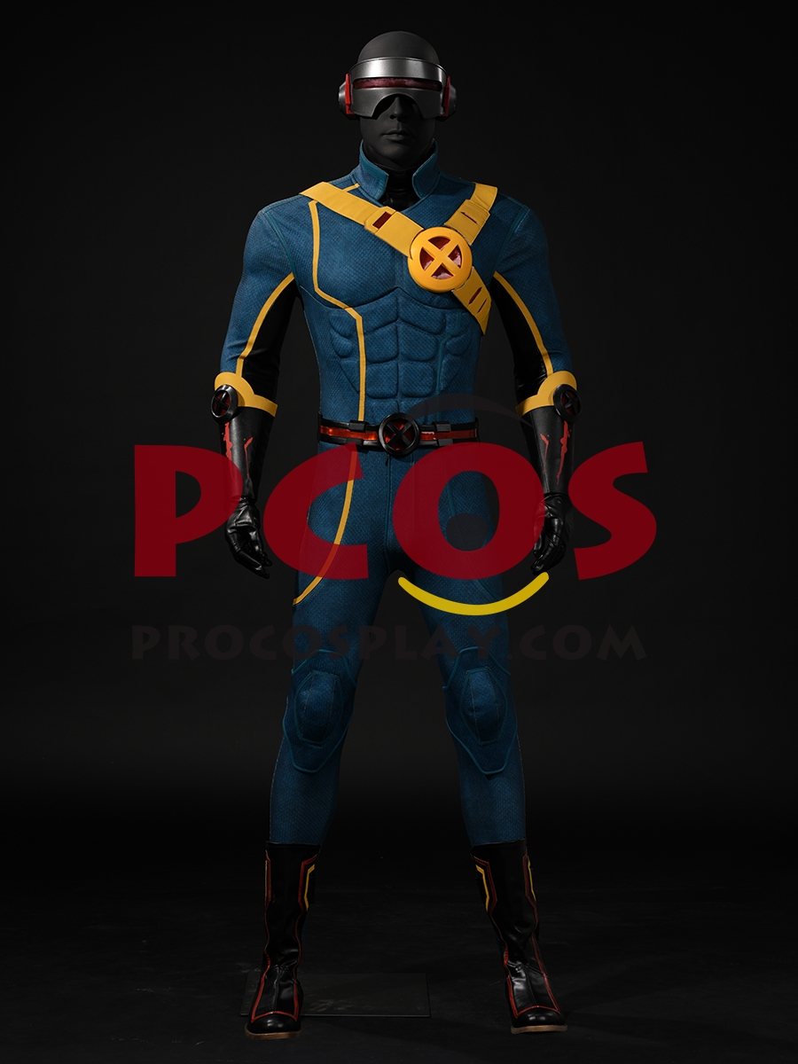 Game Rivals Cyclops Scott Summers Cosplay Costume C10153