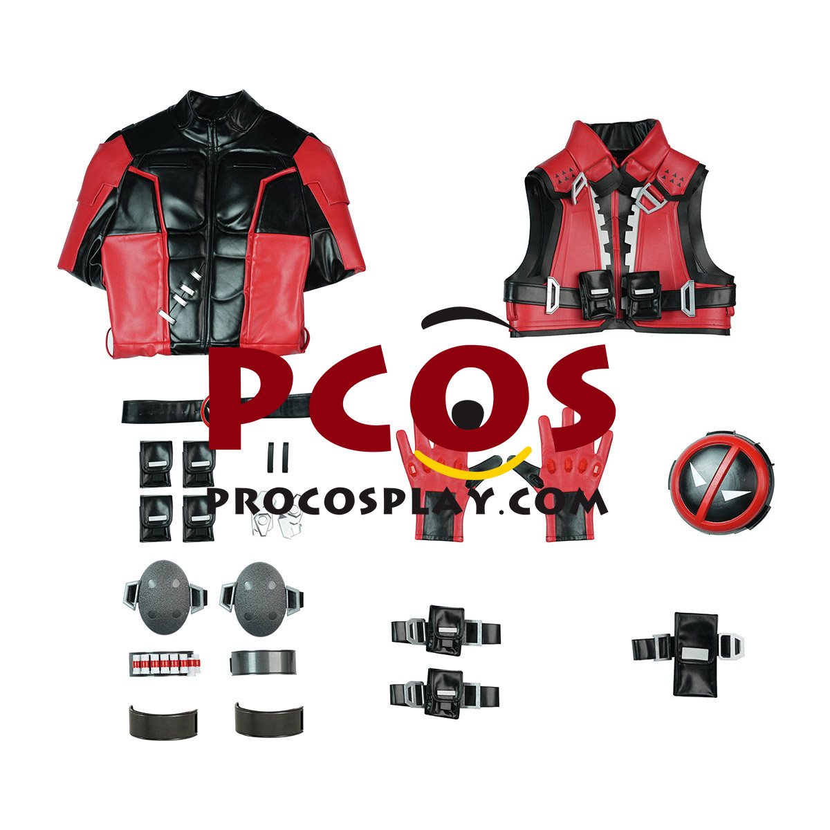 Game Rivals Deadpool Wade Wilson Cosplay Costume C09908