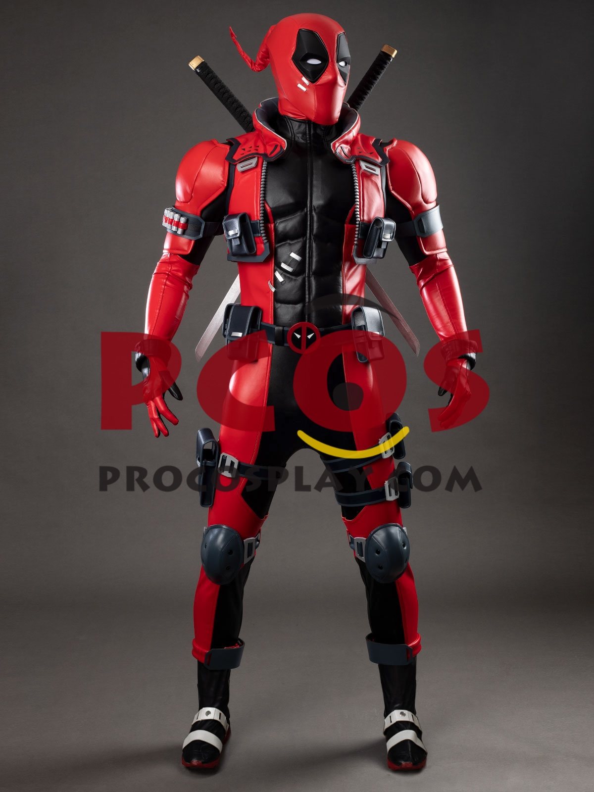 Game Rivals Deadpool Wade Wilson Cosplay Costume Upgraded Version C09937P (image for) Game Rivals Deadpool Wade Wilson Cosplay Costume Upgraded Version C09937P