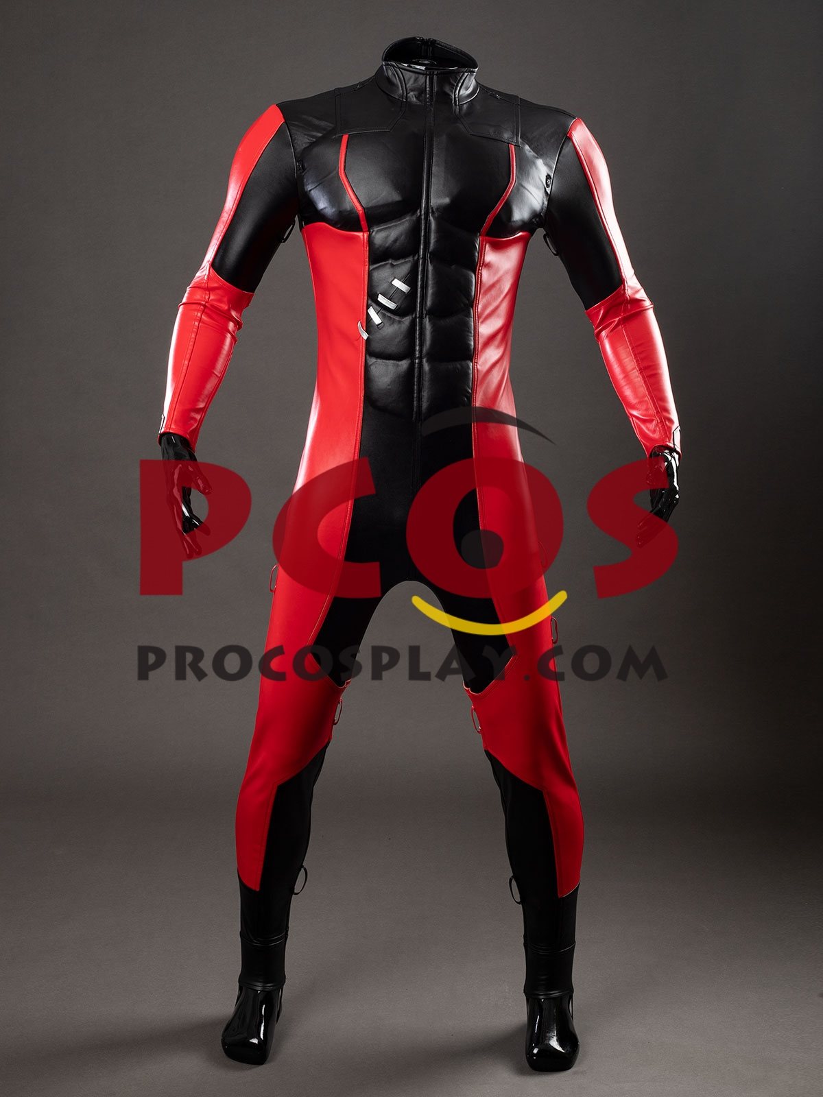 Game Rivals Deadpool Wade Wilson Cosplay Costume Upgraded Version C09937P
