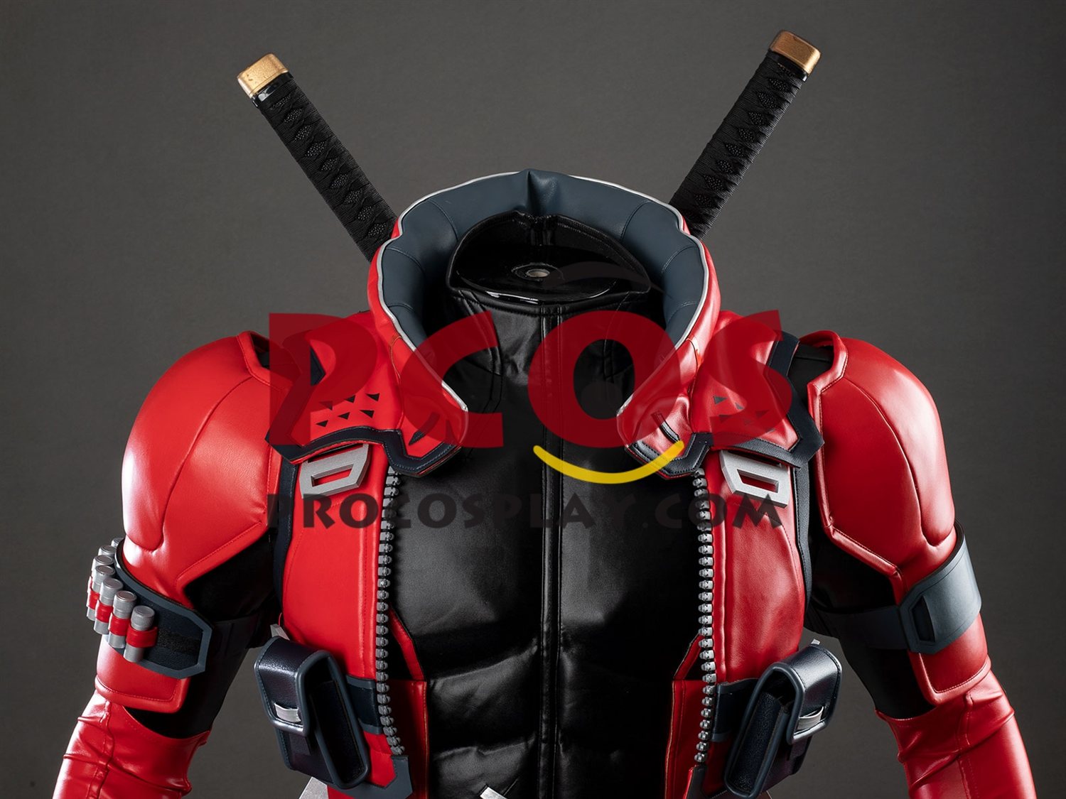Game Rivals Deadpool Wade Wilson Cosplay Costume Upgraded Version C09937P