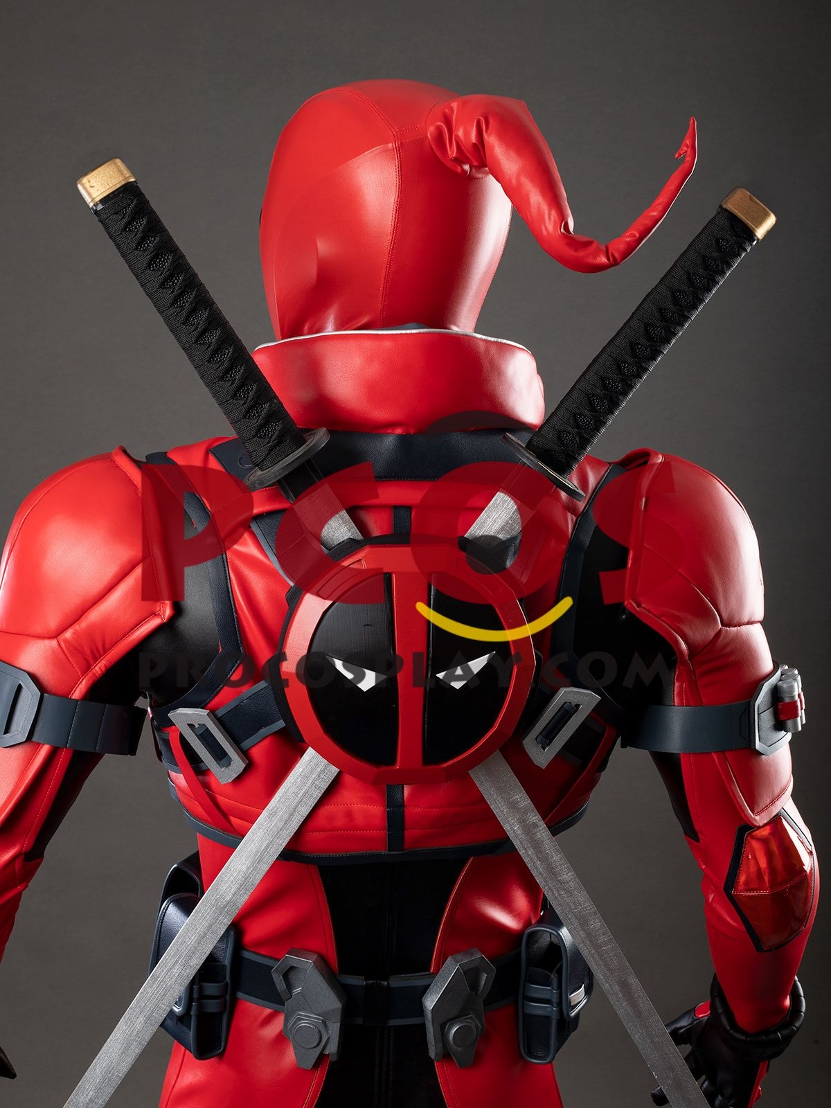 Game Rivals Deadpool Wade Wilson Cosplay Costume Upgraded Version C09937P