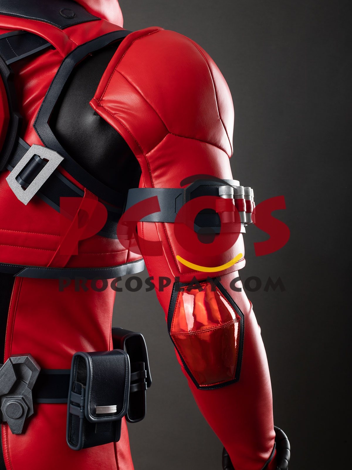 Game Rivals Deadpool Wade Wilson Cosplay Costume Upgraded Version C09937P