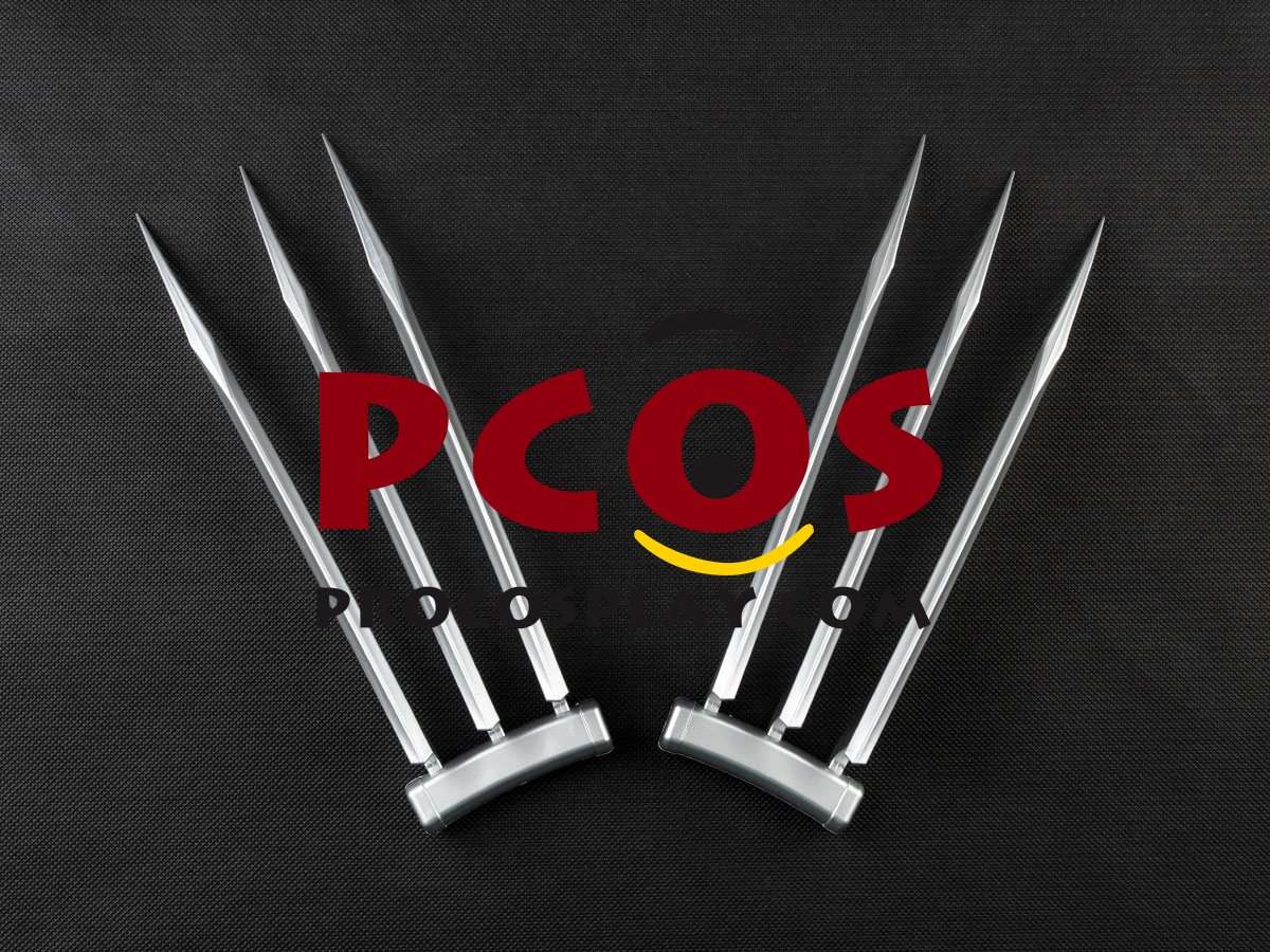 Ready to Ship Deadpool 3 James Howlett Wolverine Cosplay Claws C08340