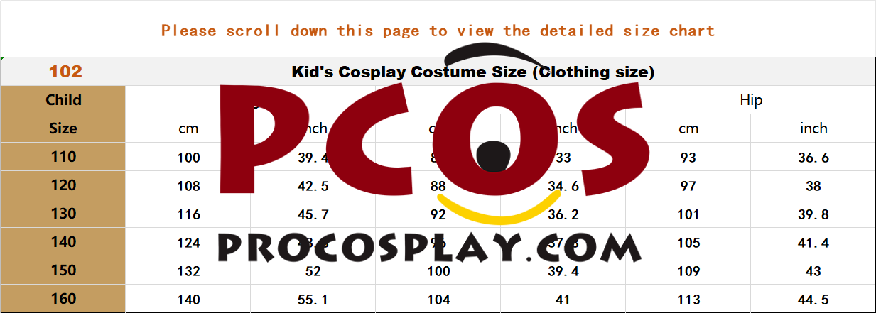 Clown Pennywise Kids Cosplay Costume C09786