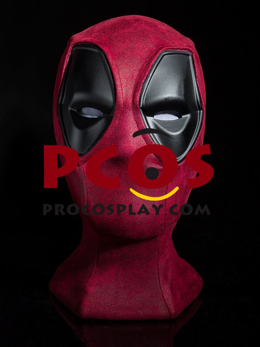 (image for) New Deadpool 2 Wade Wilson Cosplay Pleather Mask mp005690