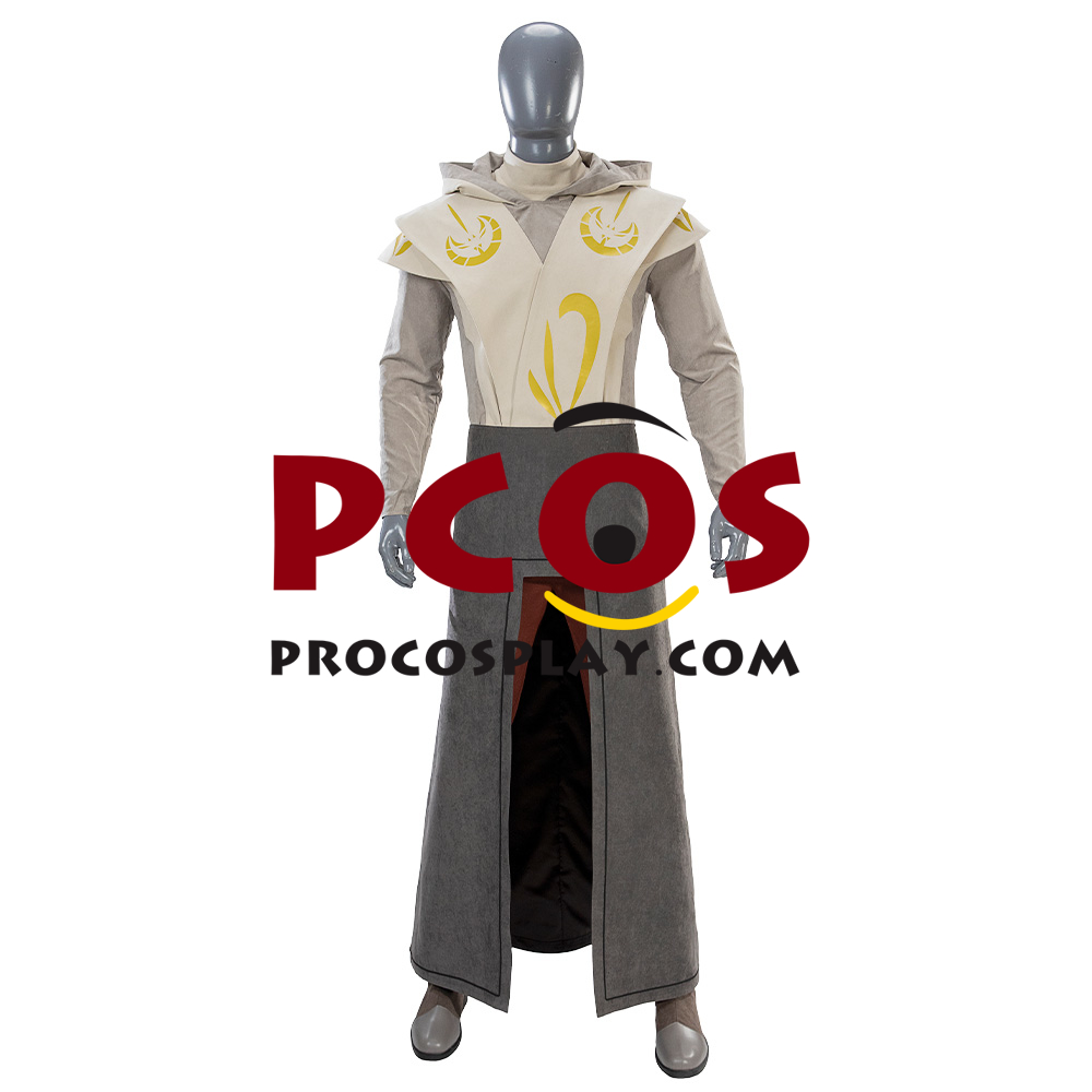 Game Galaxy of Heroes Jedi Temple Guard Cosplay Costume C09933