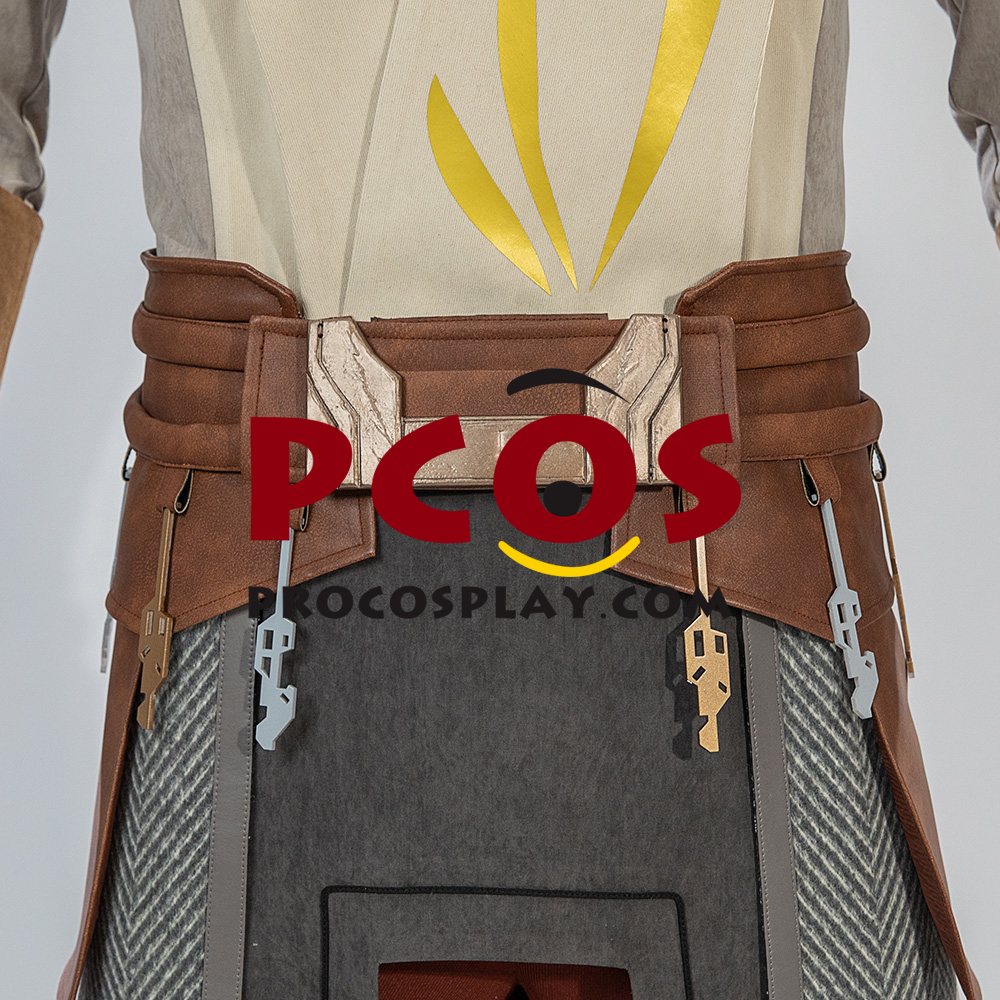 Game Galaxy of Heroes Jedi Temple Guard Cosplay Costume C09933