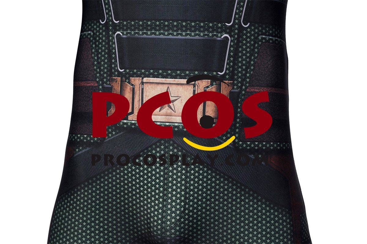 The Boys Season 3 Soldier Boy Ben Cosplay Costume Jumpsuit C03017